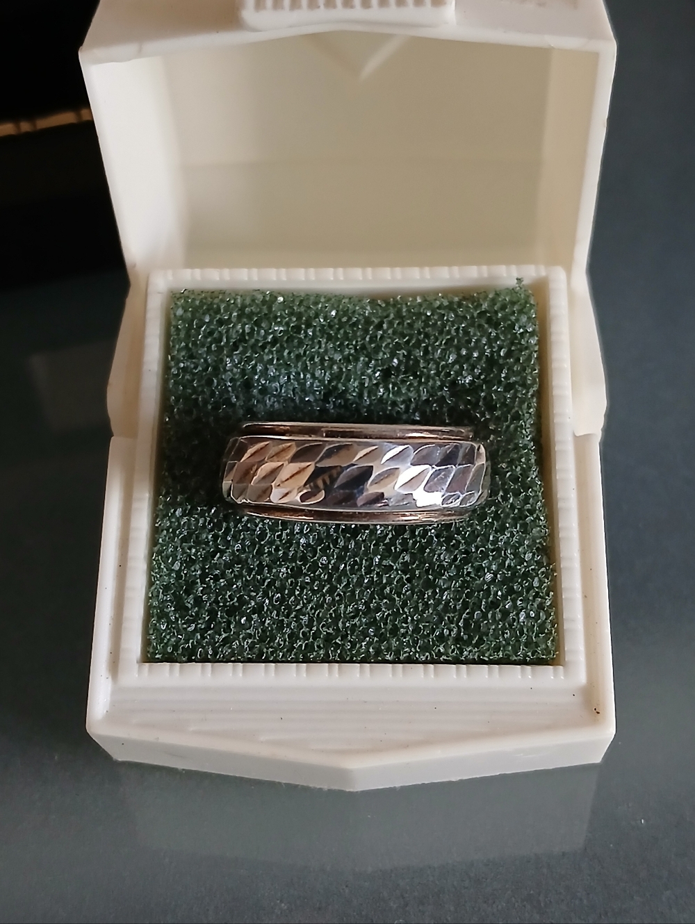Sterling Engraved Band